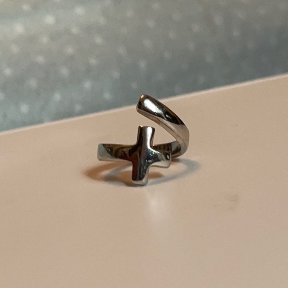 Silver Wrap Ring size 7